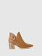Botins com Fivela em Camel